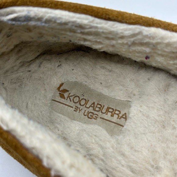 Koolaburra by UGG Women's Lezly Slipper Wool and Faux-Fur in Chestnut Size 9 - Picture 7 of 9